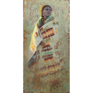 Of Blankets Bells and Beads by Brent Flory - BF503 - 24x48