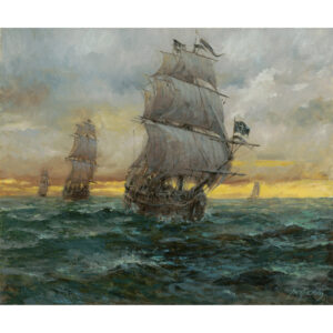 Black Bart's Fleet by Andy Thomas | Art Legends Inc. | 904 | 20x24