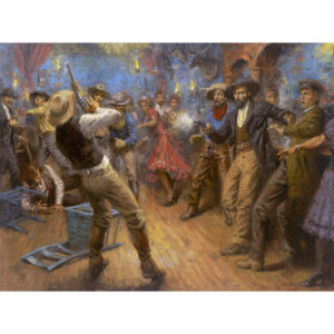 Clay Allison's Deadly Aim by Andy Thomas | Art Legends Inc. | 308 | 30x40