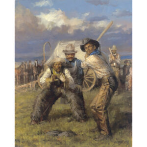 Cowboy Baseball by Andy Thomas | Art Legends Inc. | 309 - 20x16