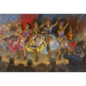 Dance Hall Girls by Andy Thomas | Art Legends Inc. | 313 -26x36