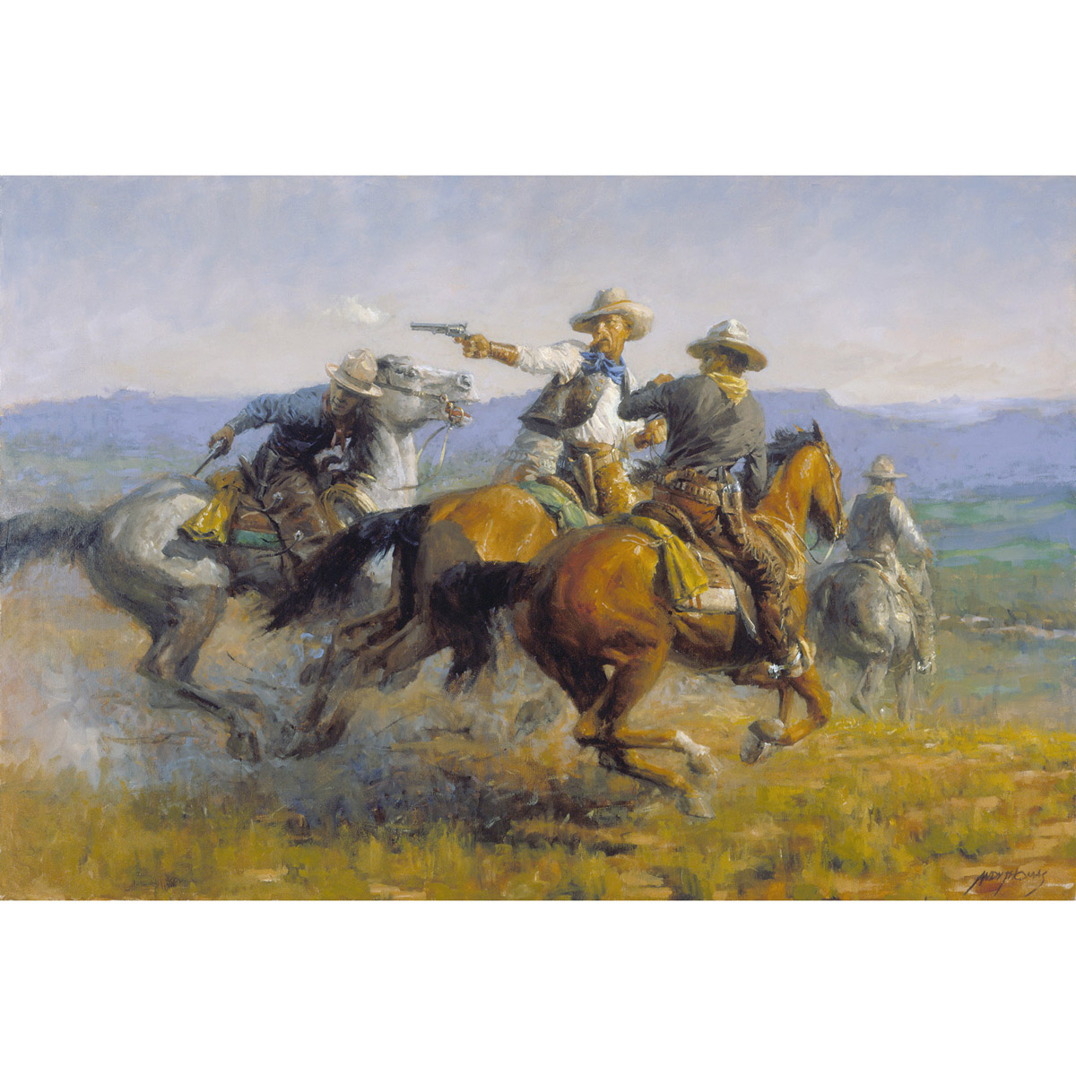 Desperate Ride by Andy Thomas | Art Legends Inc. | 314 - 24x36