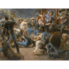 Fight for the Watering Hole by Andy Thomas | Art Legends Inc. | 317 - 30x40