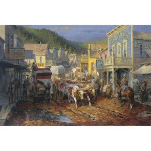 Gold Town by Andy Thomas | Art Legends Inc. | 349 - 24x36