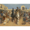 Kit Carson and the Fremont Expedition at Bent’s Fort by Andy Thomas | Art Legends Inc. | 361 - 36x48