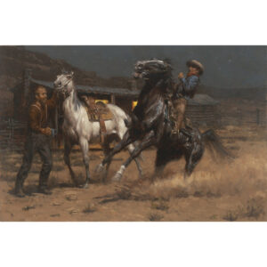 Midnight Pony Express by Andy Thomas | Art Legends Inc. | 323 - 24x36
