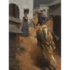 Mustang Gray and the Belle of Monterey by Andy Thomas | Art Legends Inc. | 324 - 24x18
