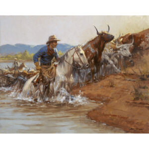 River Crossing by Andy Thomas | Art Legends Inc. | 350 - 16x20