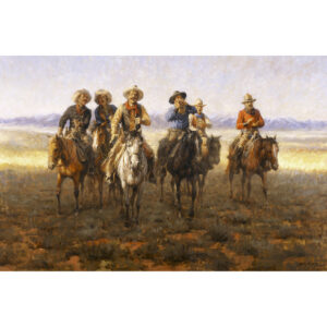 Singing Cowboys by Andy Thomas | Art Legends Inc. | 328 - 24x36
