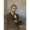 Smiling Abe Lincoln by Andy Thomas | Art Legends Inc. | 206 - 24x18