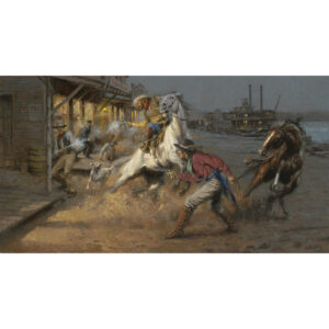 Steamy Night at Madame Dumont's by Andy Thomas | Art Legends Inc. | 355 | 26x48