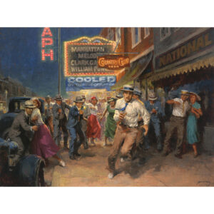The Death of John Dillinger by Andy Thomas | Art Legends Inc. | 420 - 30x40