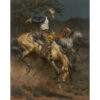 The Lone Cowboy Takes a Horse by Andy Thomas | Art Legends Inc. | 335 - 20x16