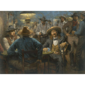 Wild Bill's Last Deal by Andy Thomas | Art Legends Inc. | 342 | 36x48