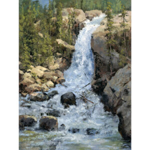 Alberta Falls by Tim Breaux | Art Legends Inc. | 556 | 40x30