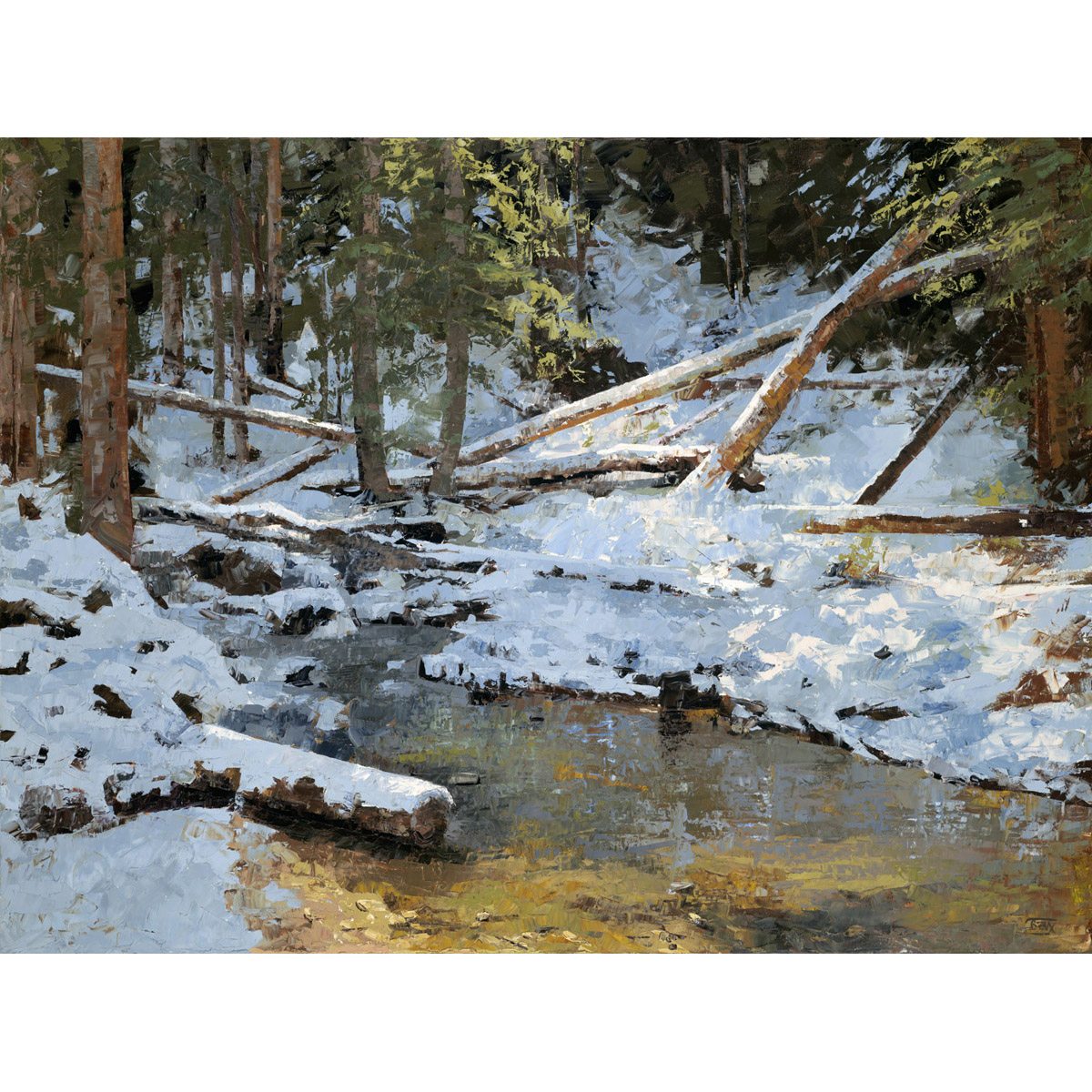 Stillness and Light by Tim Breaux | Art Legends Inc. | 554 | 36x48