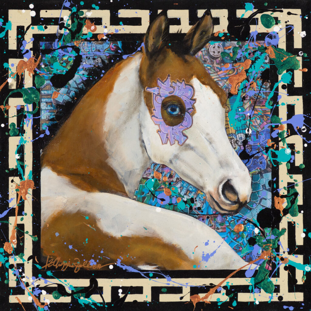 Medicine Hat Wild Filly I by Liz Chappie-Zoller | Art Legends Inc. | 555 - 20x20