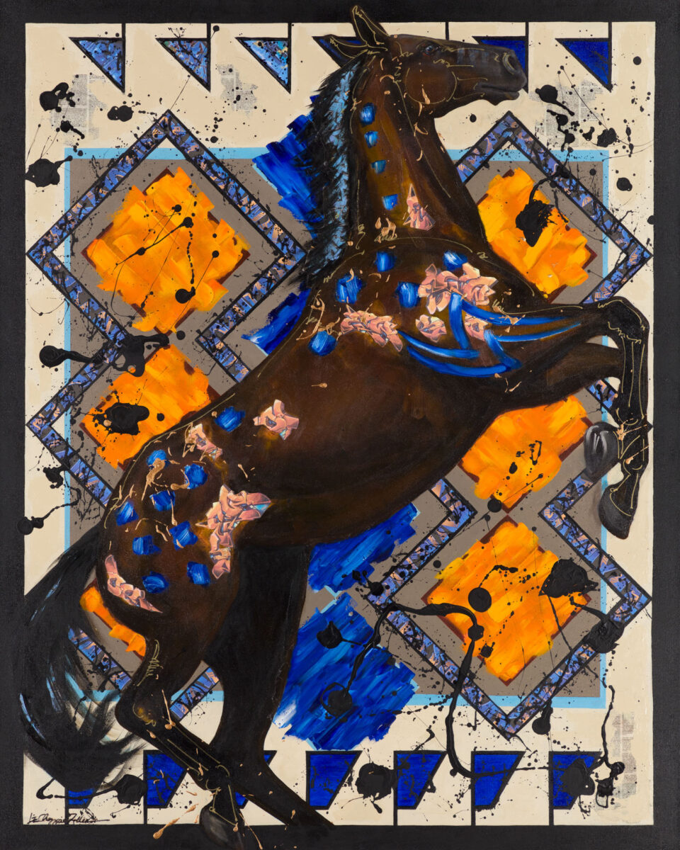 No Reins by Liz Chappie-Zoller | Art Legends Inc. | 554 - 60x48